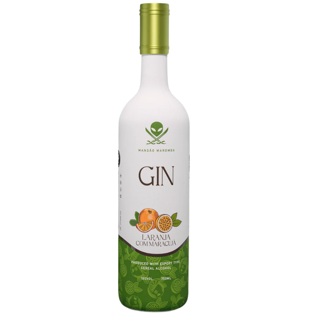 Gin Laranja com Maracujá 750mL (6 unidades)