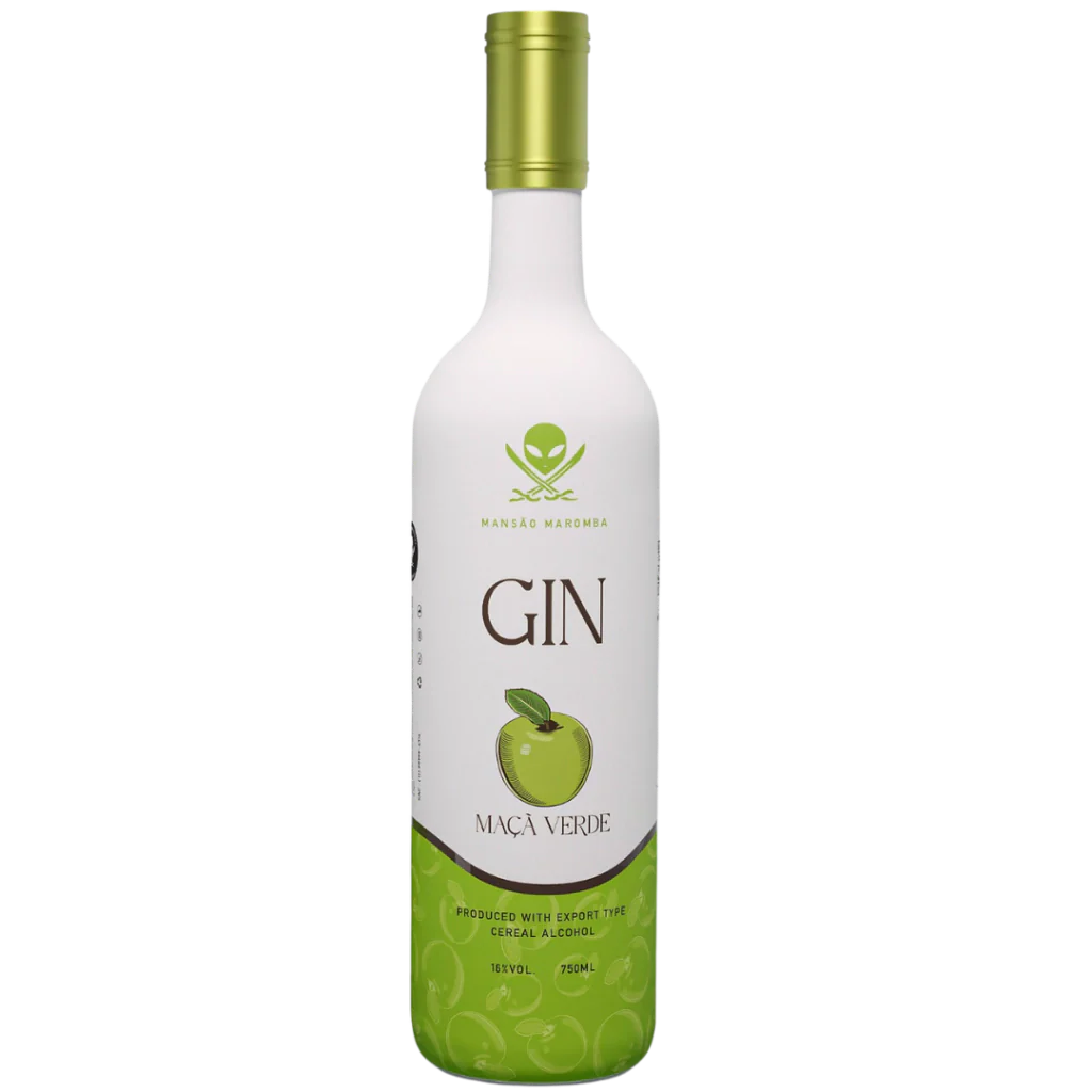 Gin Maça Verde 750mL (6 unidades)